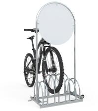 Modellbeispiel: Werbe-Fahrradständer Typ RW 5000 (Art. rw5454)