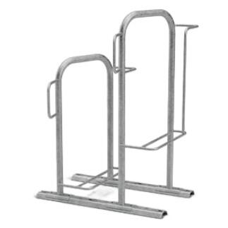 Fahrradständer KAPPA LIGHT®, einseitige Radeinstellung, Radabstand 360 mm, 2-4 Stellplätze, 2-4