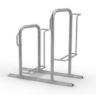 Fahrradständer 'KAPPA®', einseitige Radeinstellung, Radabstand 500 o. 700 mm, 1-4 Stellplätze, 1-4