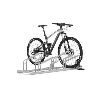 Bügelparker 2058, 8 Stellplätze, Radabstand 350 mm, einseitig