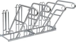 Modellbeispiel: Anlehnbügel Typ 4600 (4er) einseitige Radeinstellung 90° (Art. 4604)