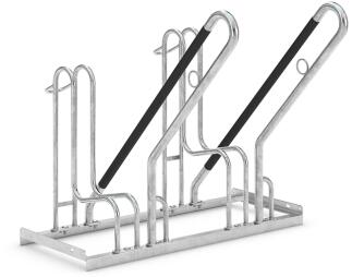 Modellbeispiel: Fahrradständer Anlehnparker Typ 4700 XBF, 2 Stellplätze, feuerverzinkt (Art.