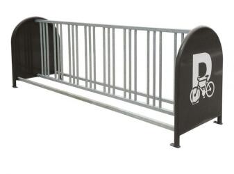 Fahrradständer 'Steady' aus Stahl, zweiseitige Radeinstellung 90°
