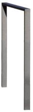 Modellbeispiel: Anlehnbügel -Delion- 50 x 20 mm aus Stahl, Höhe 860 mm, (Art. 25336)