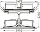 Technische Zeichnung: Doppelstockparker -Lindau II- doppelseitig, Seitenansicht